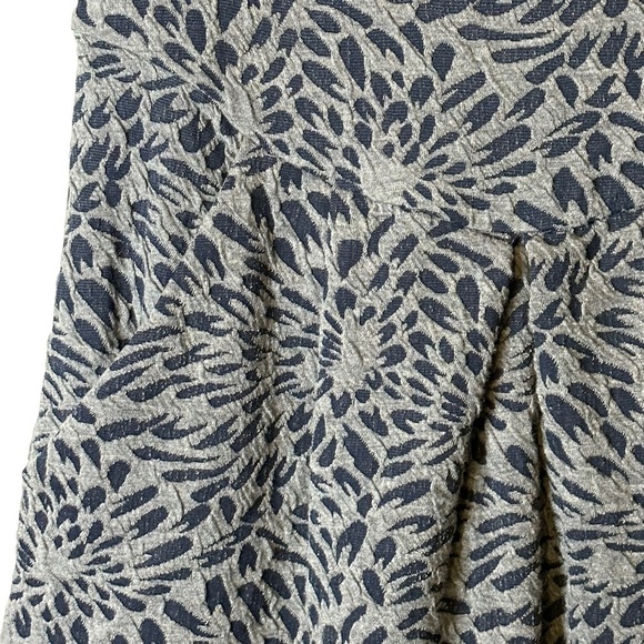 Anthropologie‎ Deletta Floral Caledonia Dress Blue Gray NWT Size Medium - Picture 7 of 15